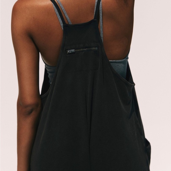 Free People Hot Shot Onesie Black - Picture 2 of 8